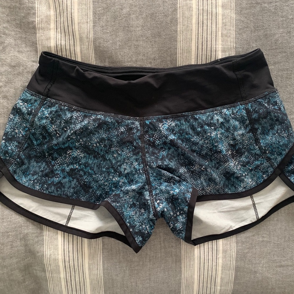 Lululemon speed shorts